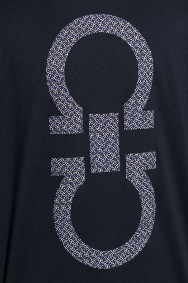 shirt with logo FERRAGAMO - SchaferandweinerShops